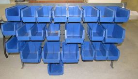 Metal Wall Hanging Storage Bins