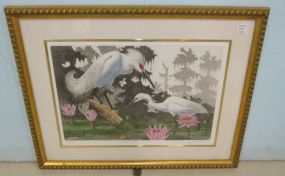 "Tranquility" Lithograph Framed