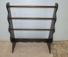Reproduction Primitive Style Quilt Rack