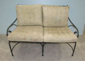 Modern Decor Metal Bench