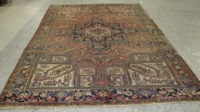 Hand Made Semi Antique Persian Rug