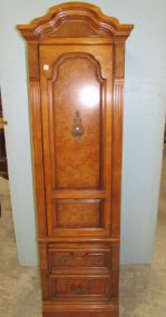 Stanley Modern Burl Finish Bookcase