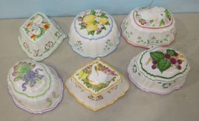 Six Le Cordon Bleu Franklin Mint Wall Decor