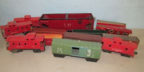 Large Collection of Vintage Train Car Sets
