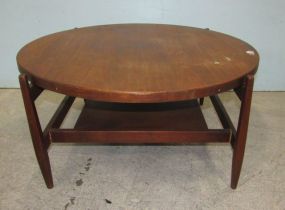 Mid Century Style Round Coffee Table