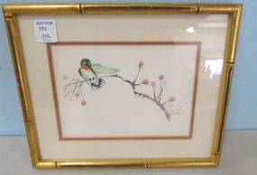 Harry Maddox Bird on a Limb Painting