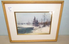 Landscape Print by O. Wbeu