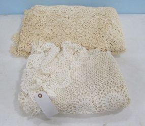 Two Hand Made Table Linens