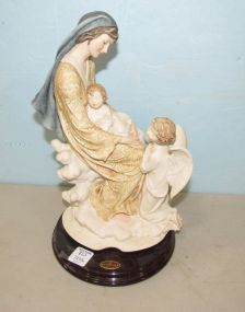 Florence "Madonna and Child with Child" Giuseppe Armani