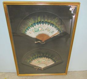 Shadow Box Framed Fans