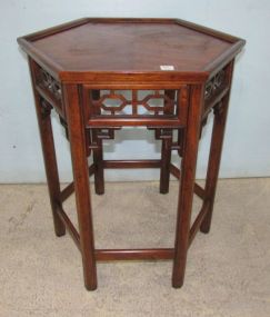 Modern Asian Design Octagon Lamp Table