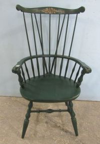 Habersham Painted Colonial Windsor Arm Arm