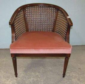 French Provincial Cane Back Side Chair