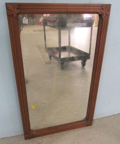 Vintage Wood Framed Mirror