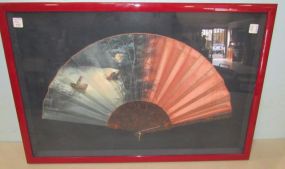 Shadow Box Framd Fan