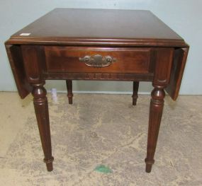 Ethan Allen Drop Side End Table