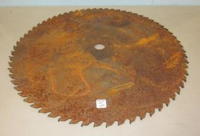 Vintage Iron Saw Blade
