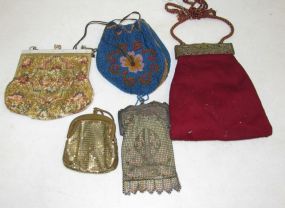 Five Vintage Purses