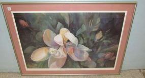 Anne Daniels "Fragrant Magnolia" Artist Proof Print