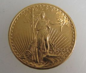 1925 Saint-Gaudens $20 Gold Coin