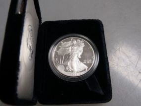 1995 Silver American Eagle One Dollar Coin