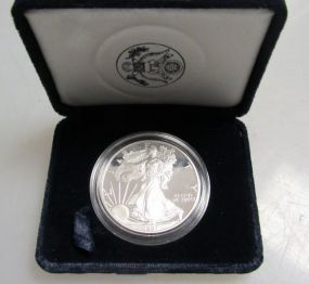 1997 Silver American Eagle One Dollar Coin