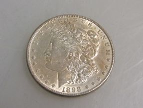 Morgan Silver Dollar 1898