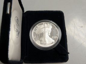 1995 Silver American Eagle One Dollar Coin