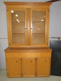 Handmade Two Door Hutch