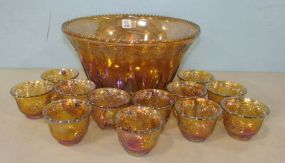 Carnival Style Grapevine Punch Bowl Set