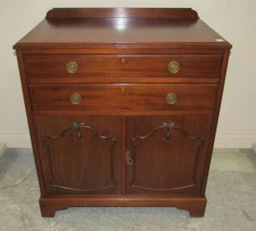 Vintage Mahogany Server