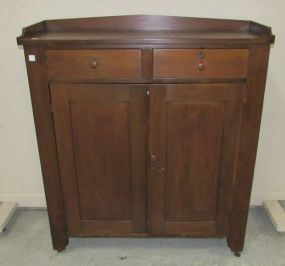 Primitive Style Double Door Cabinet