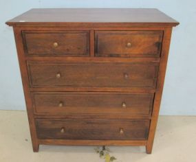 Modern Mahogany Chest of Drawers