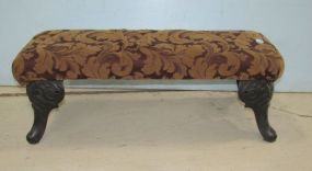 Vintage Upholstered Ottoman
