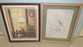 Two Framed Decor Prints
