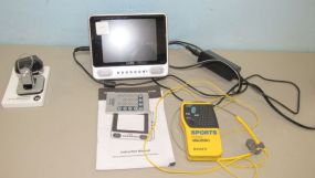 Coby Tv, Bluetooth, and Sports Walkman