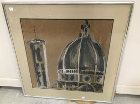 "The Duomo in Florence" Painting by Blanche Batson