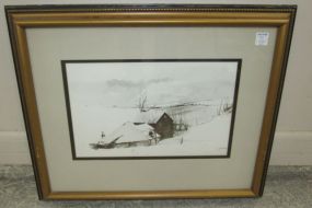 Andrew Wyeth Print "The Corner"