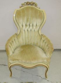 Vintage Victorian Style Parlor Chair