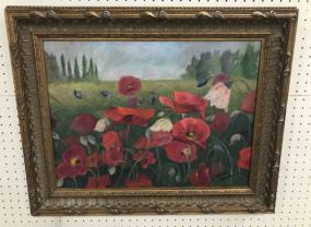 Painting of Flowers by Cindy Stanley