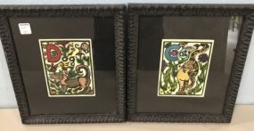 Two Walter Anderson Framed Prints