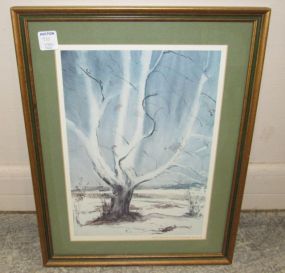 "Snowtime" Print by Marshall Bouldin III