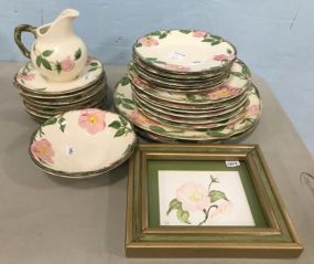 Franciscan " Desert Rose" Earthware Partial Set