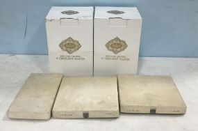 Crystal Plates, Salts, Spoons, and Name Plates