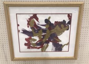 Painting by African Elephant "Marrie"