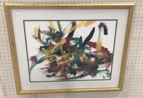 Painting by African Elephant "Marrie"