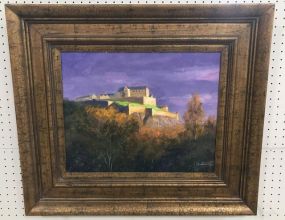 "Edinburg Castle" Painting by Greg Cartmell