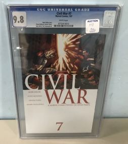 Civil War #7 Mark Millar Story