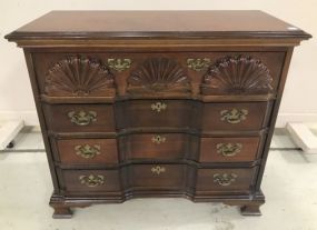 Chippendale Style American Drew Block Front Bachelor’s Chest