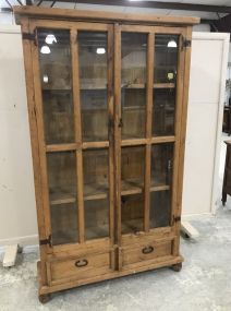 Double Door Mexico Made Bookcase